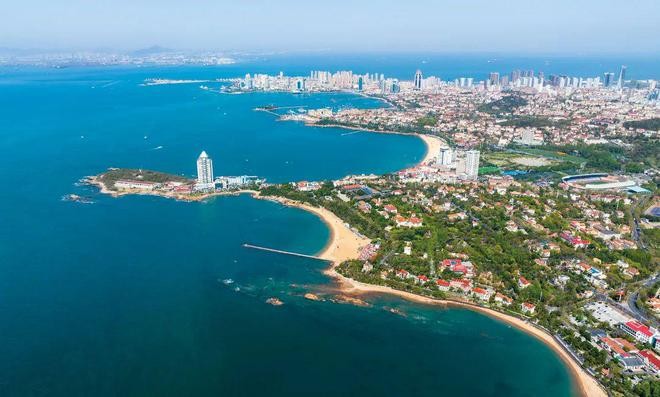 世界最美海湾：青岛湾和她的黄金海岸 elWY55Yl385peyeyjpg